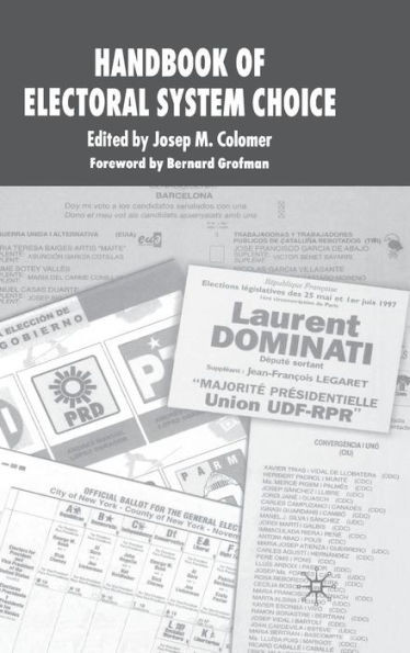 The Handbook of Electoral System Choice