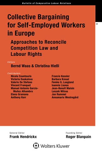 Collective Bargaining For Self-Employed Workers In Europe