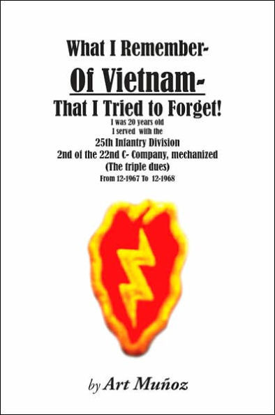 What I Remember of Vietnam I Tried To Forget