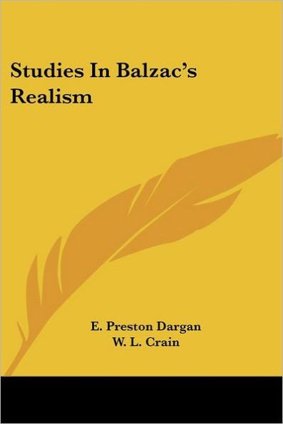 Studies In Balzac's Realism
