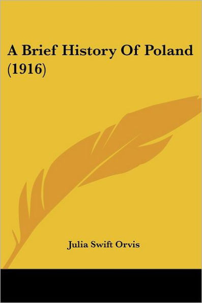 A Brief History Of Poland (1916)
