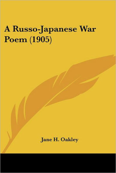 A Russo-Japanese War Poem (1905)