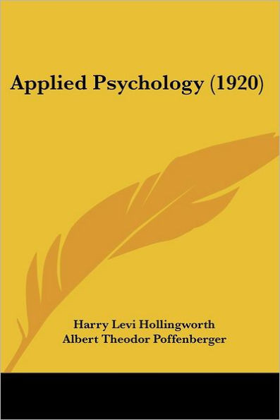 Applied Psychology (1920)