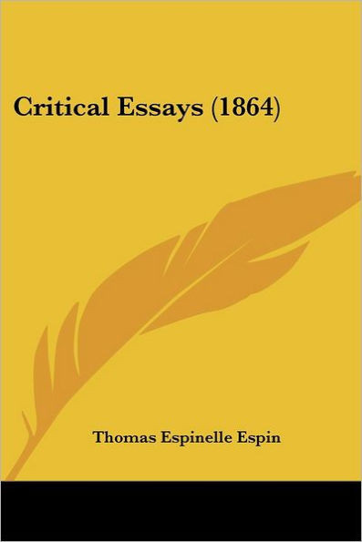 Critical Essays (1864)