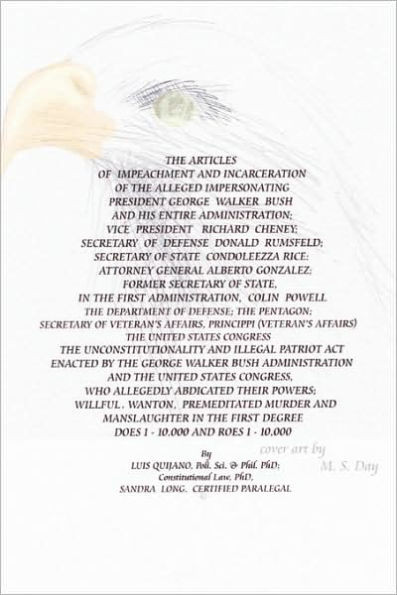 The Articles Of Impeachment And Incarceration