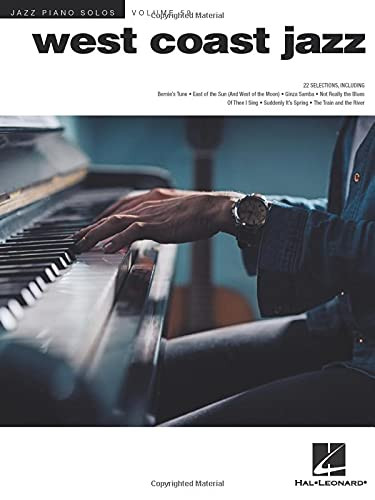 West Coast Jazz - Jazz Piano Solos Volume 59: Jazz Piano Solos Series Volume 59