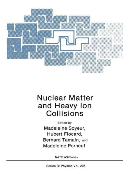 Nuclear Matter and Heavy Ion Collisions
