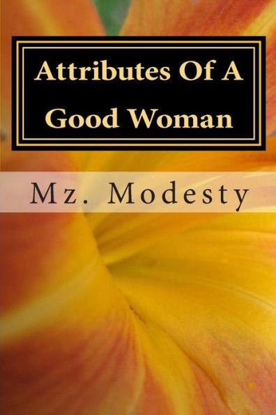 Attributes Of A Good Woman