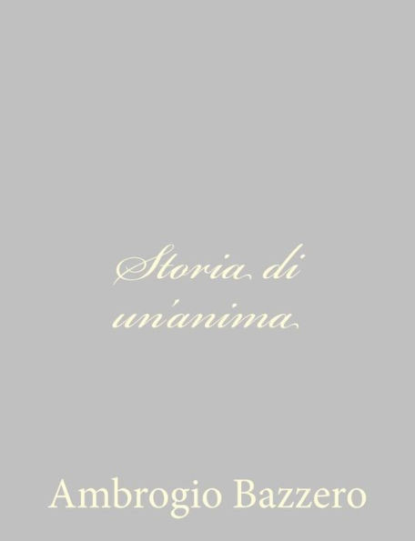 Storia di un'anima