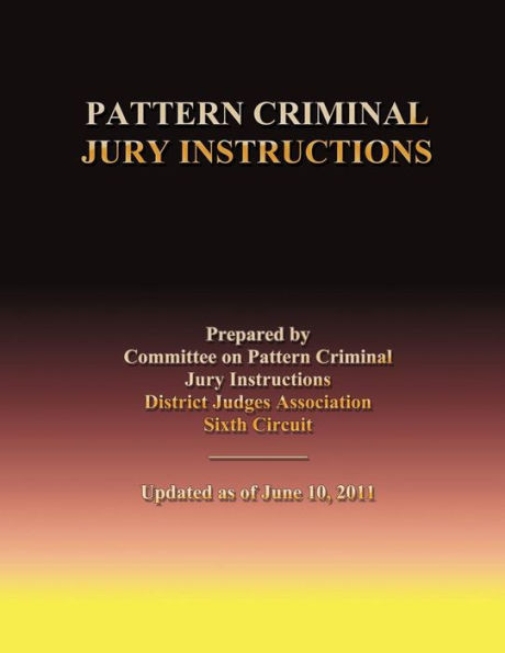 Pattern Criminal Jury Instructions