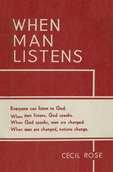 When Man Listens: Original Version