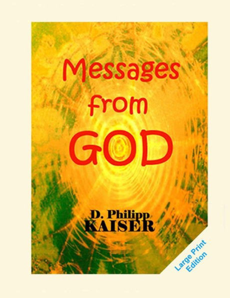 Messages from GOD Large Print