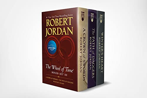 Wheel Of Time Premium Boxed Set Iii: Books 7-9 (A Crown Of Swords, The Path Of Daggers, Winter'S Heart)