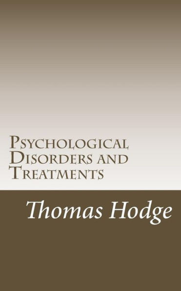 Psychological Disorders and Treatments