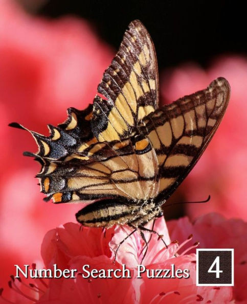 Number Search Puzzles 4: 100 Elegant Puzzles in Large Print Large Print