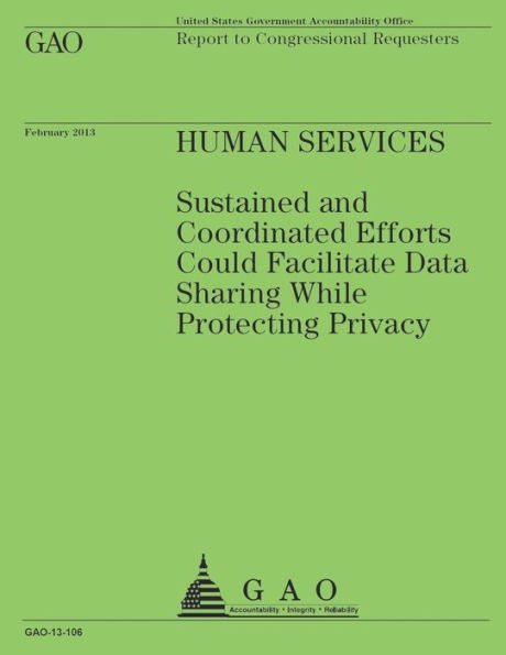 Report to Congressional Requesters: Human Services