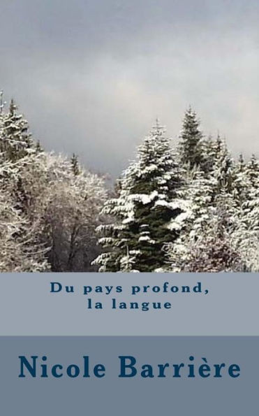 Du pays profond, la langue