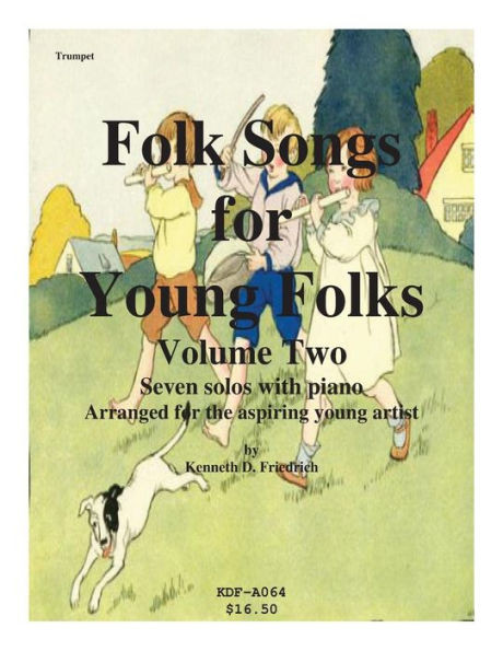 Folk Songs for Young Folks, Vol. 2 - trumpet and piano