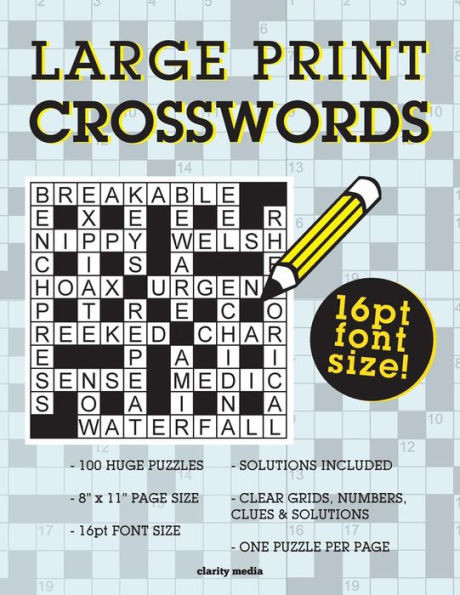 Large Print Crosswords Large Print