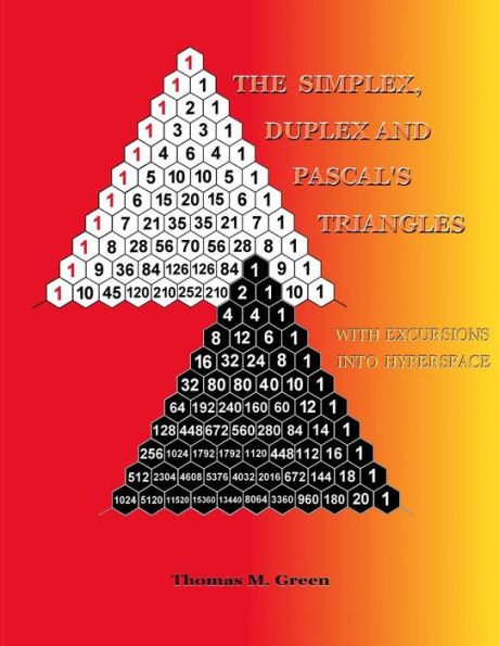 The Simplex, Duplex and Pascal's Triangles: Relatives of Pascal's Triangle, with Excursions Into Hyperspace