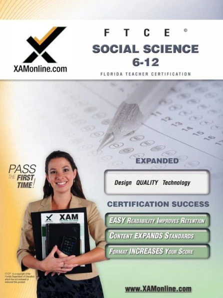FTCE Social Science 6-12 Teacher Certification Test Prep Study Guide