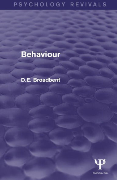 Behaviour (Psychology Revivals)