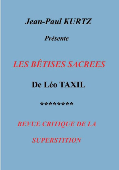 Les BÃªtises SacrÃ©es