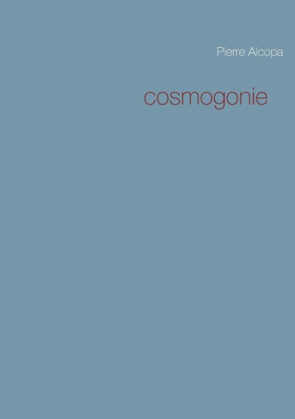 Cosmogonie