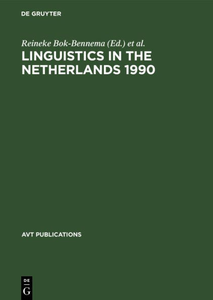 Linguistics in the Netherlands 1990
