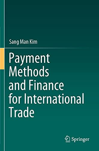 Payment Methods And Finance For International Trade