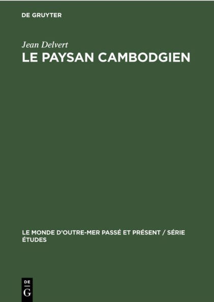 Le Paysan Cambodgien