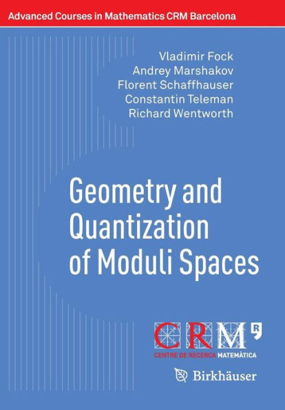 Geometry and Quantization of Moduli Spaces