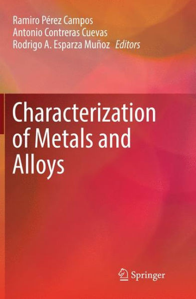 Characterization of Metals and Alloys