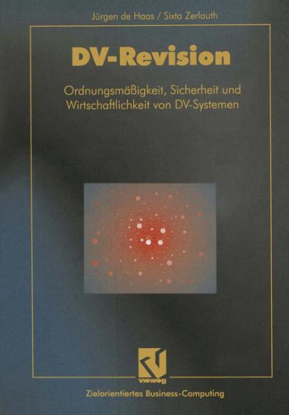 DV-Revision: Ordnungsmäßigkeit, Sicherheit Und Wirtschaftlichkeit Von DV-Systemen