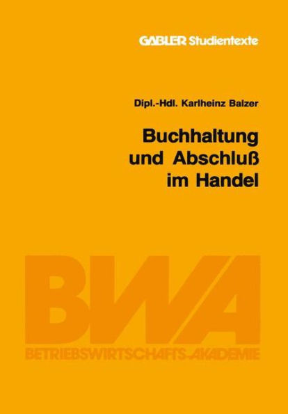 Buchhaltung Und AbschluÃŸ Im Handel