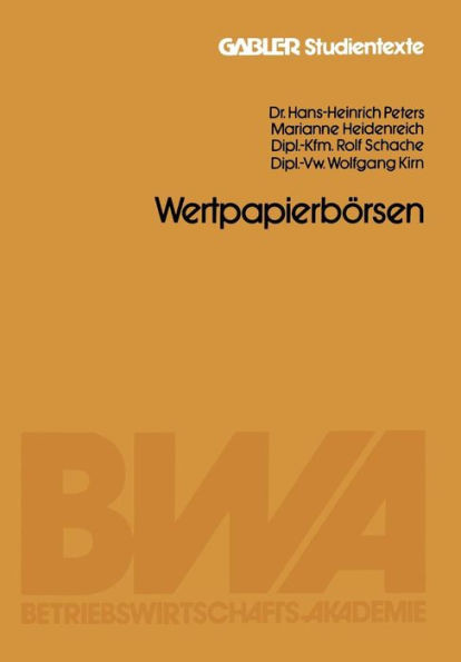 Wertpapierbörsen