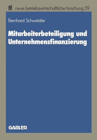 Mitarbeiterbeteiligung Und Unternehmensfinanzierung