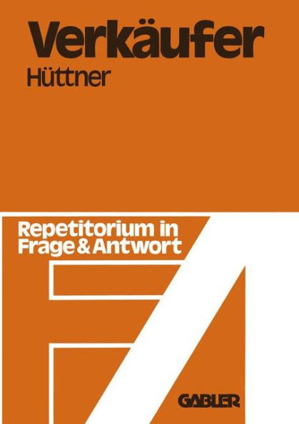 Verkäufer: Repetitorium in Frage Und Antwort