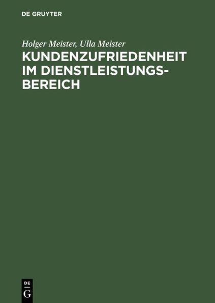 Kundenzufriedenheit Im Dienstleistungsbereich