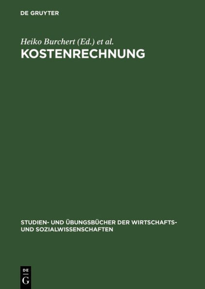 Kostenrechnung: Aufgaben Und LÃ¶sungen