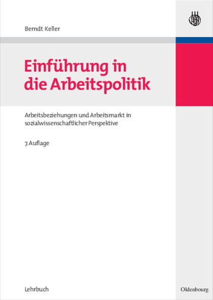 EinfÃ¼hrung in die Arbeitspolitik