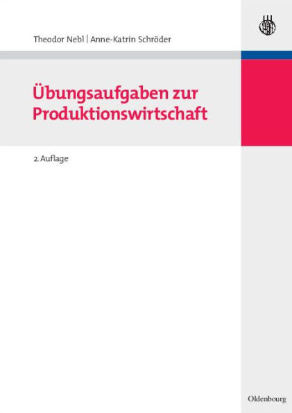 Ãœbungsaufgaben Zur Produktionswirtschaft