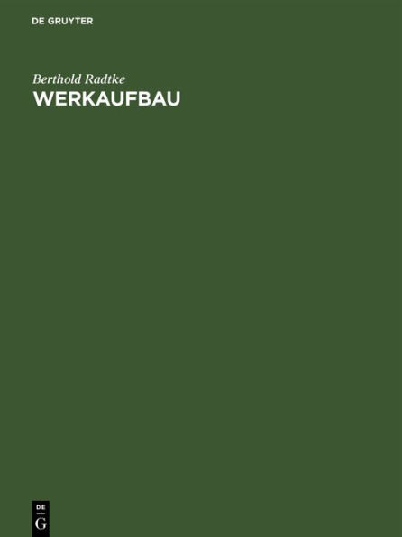 Werkaufbau: Ein Leitfaden