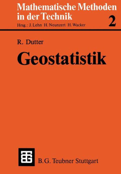 Geostatistik: Eine EinfÃ¼hrung Mit Anwendungen