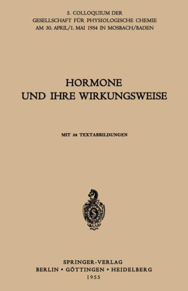 Hormone Und Ihre Wirkungsweise