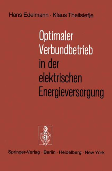 Optimaler Verbundbetrieb in Der Elektrischen Energieversorgung