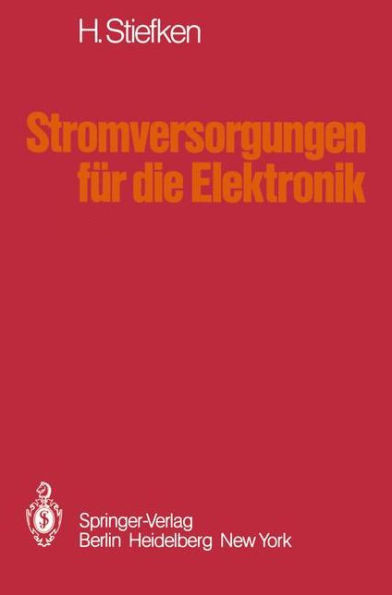 Stromversorgungen FÃ¼r Die Elektronik