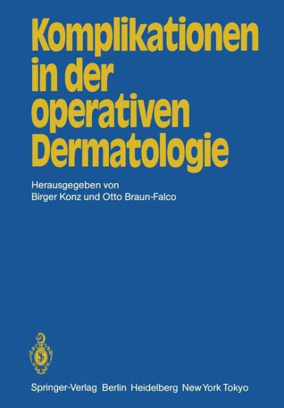 Komplikationen in Der Operativen Dermatologie