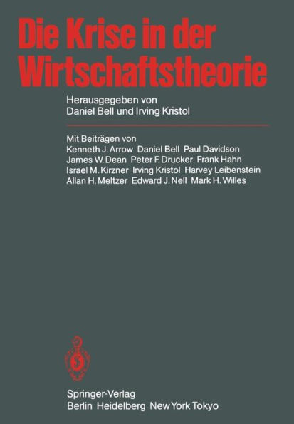 Die Krise in Der Wirtschaftstheorie
