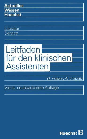 Leitfaden FÃ¼r Den Klinischen Assistenten